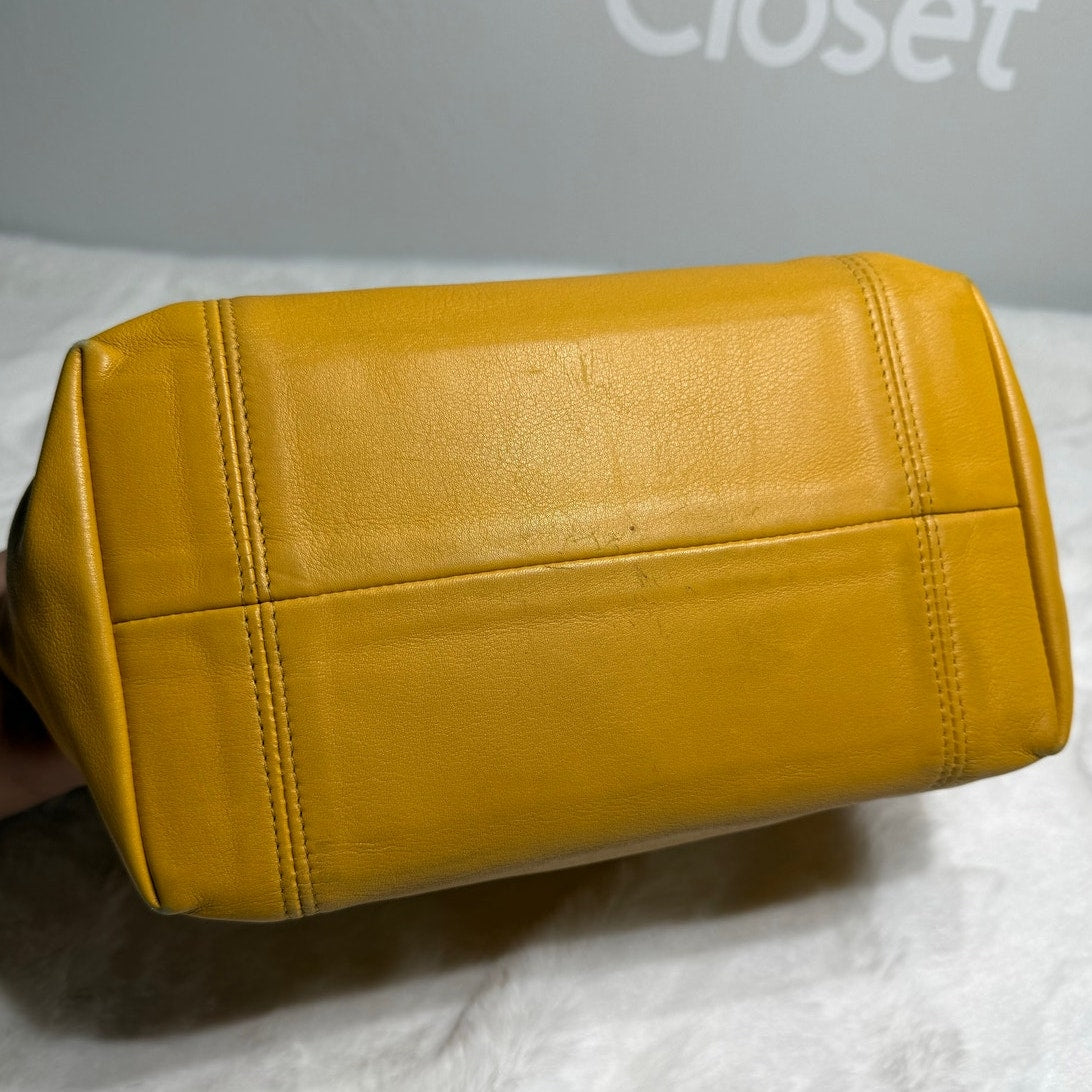 Vintage COACH Waverly 4133 Costa Rica Top Handle Handbag