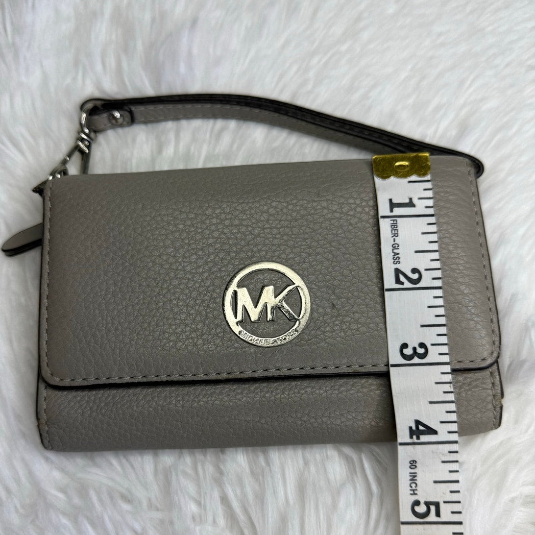 Michael Kors Gray Wristlet Wallet