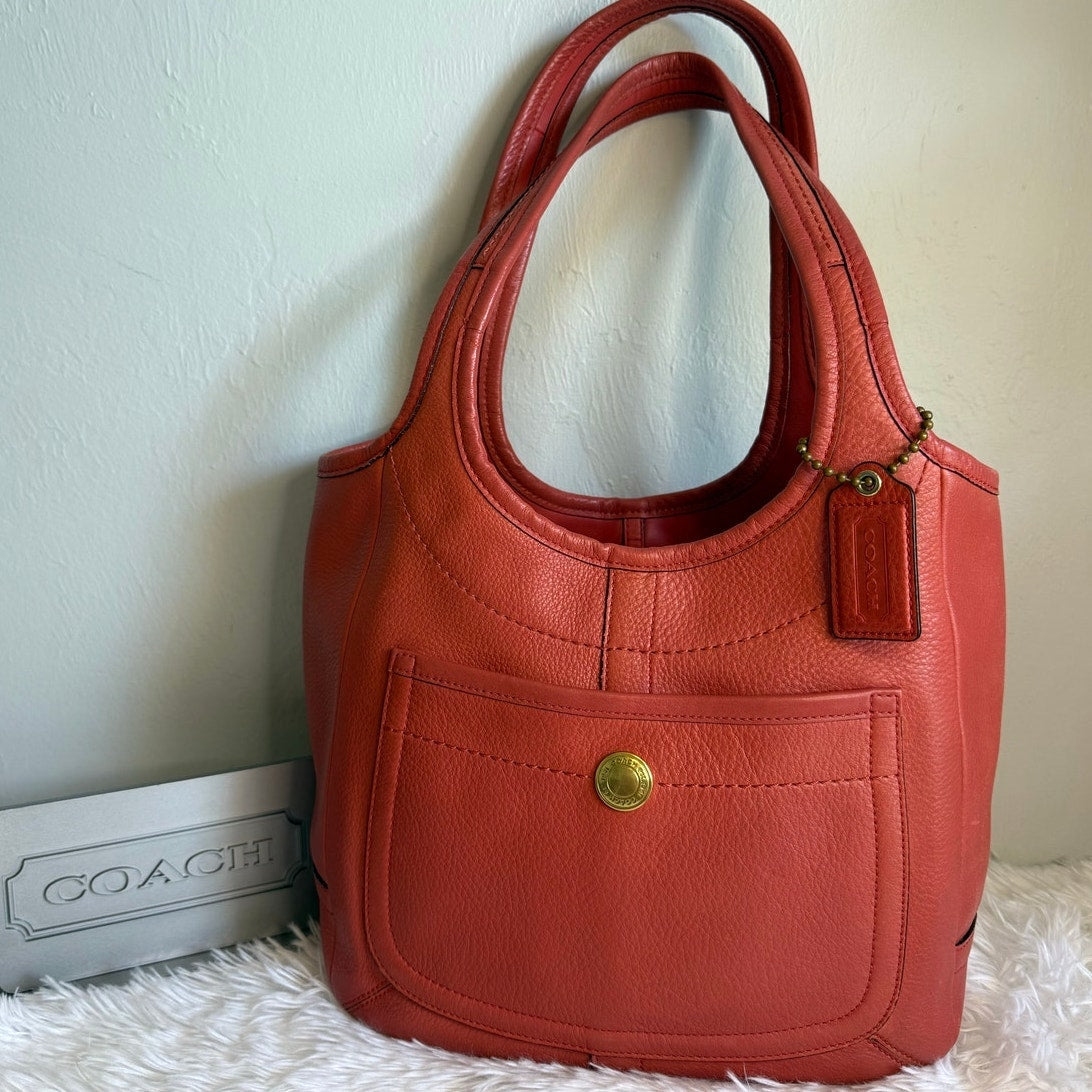 y2k COACH Legacy 11615 Pink  Ergo 2007 Shoulder Bag