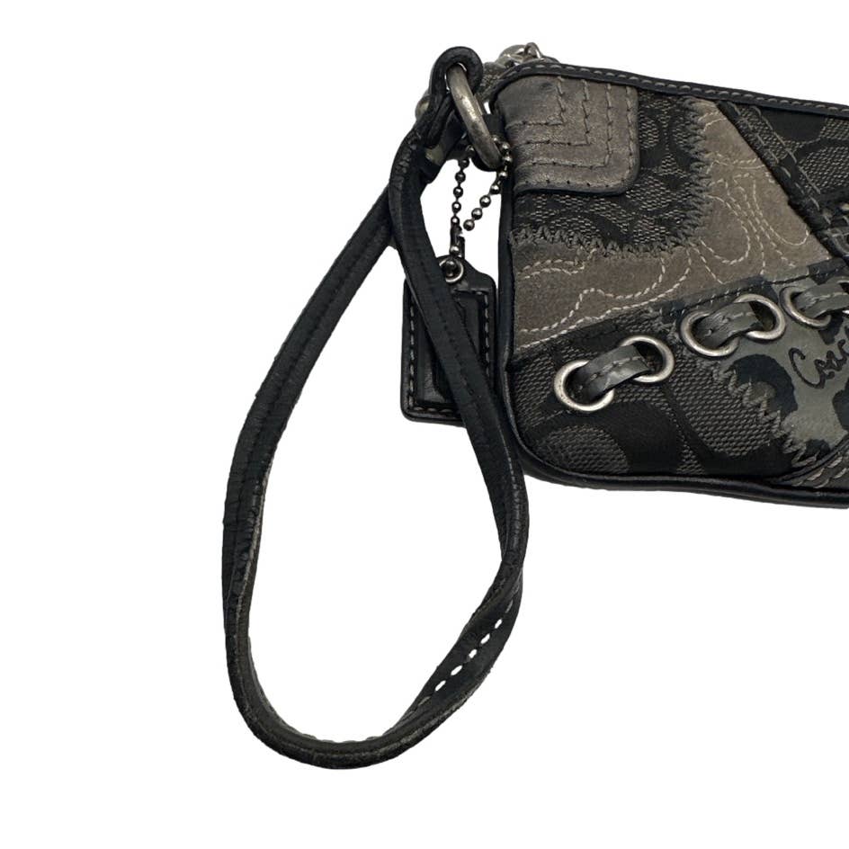 COACH Patchwork Wristlet