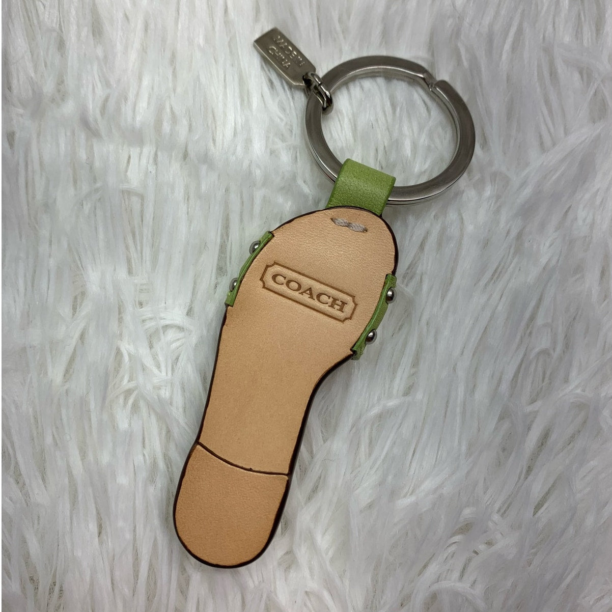 y2k COACH Vintage Sandal Bag Charm Key Chain