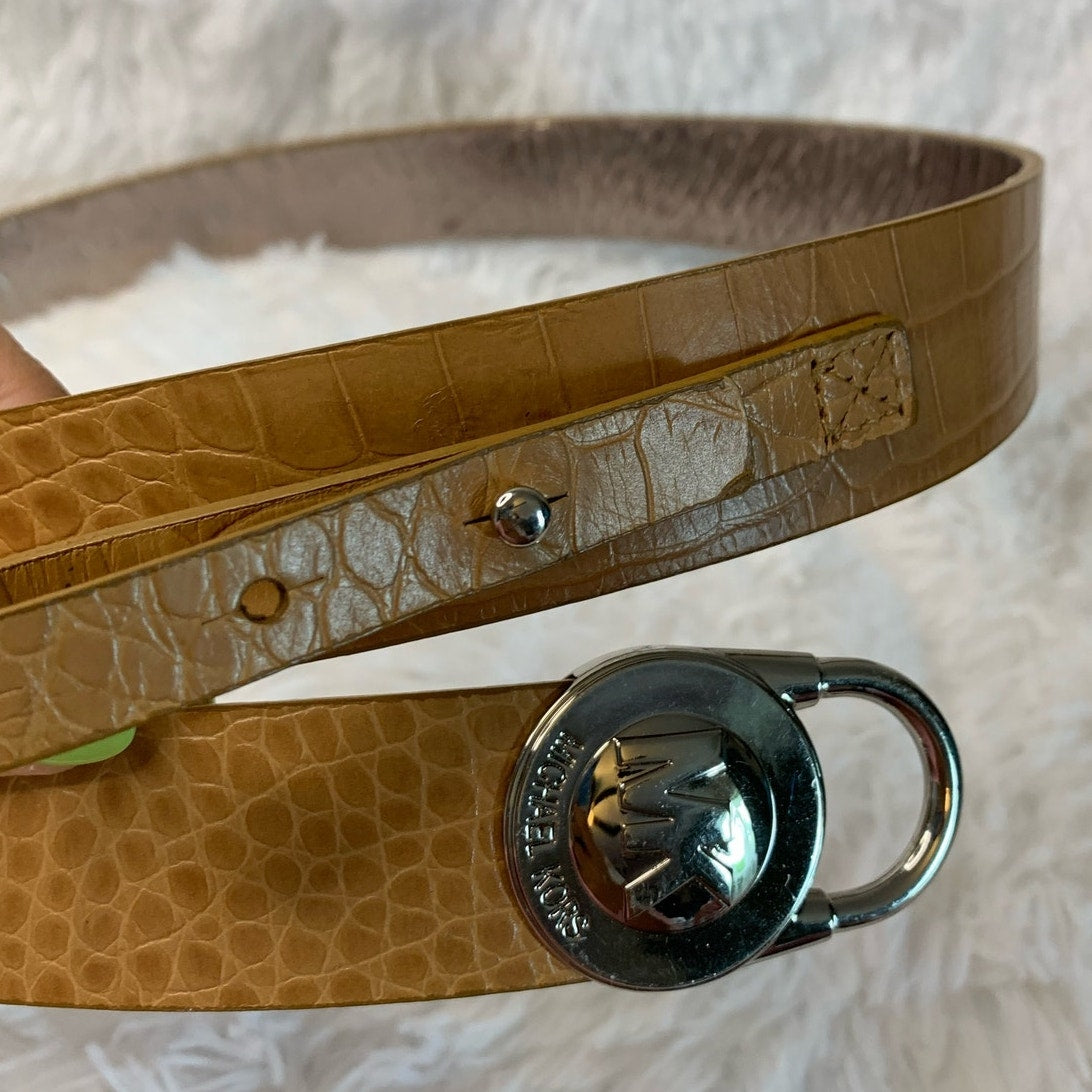 Michael MICHAEL KORS Animal Print Belt