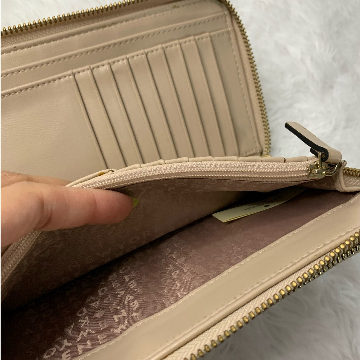 Kate Spade Grove Street Anita Double-zip Wristlet Wallet