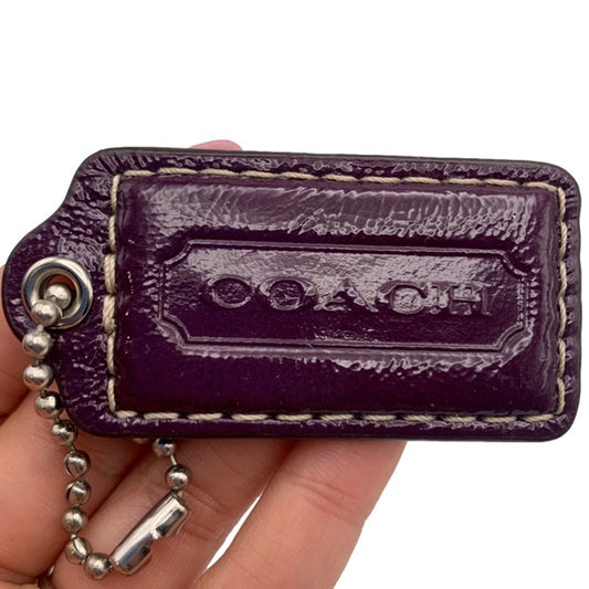 COACH  HangTag Bag Charm Fob