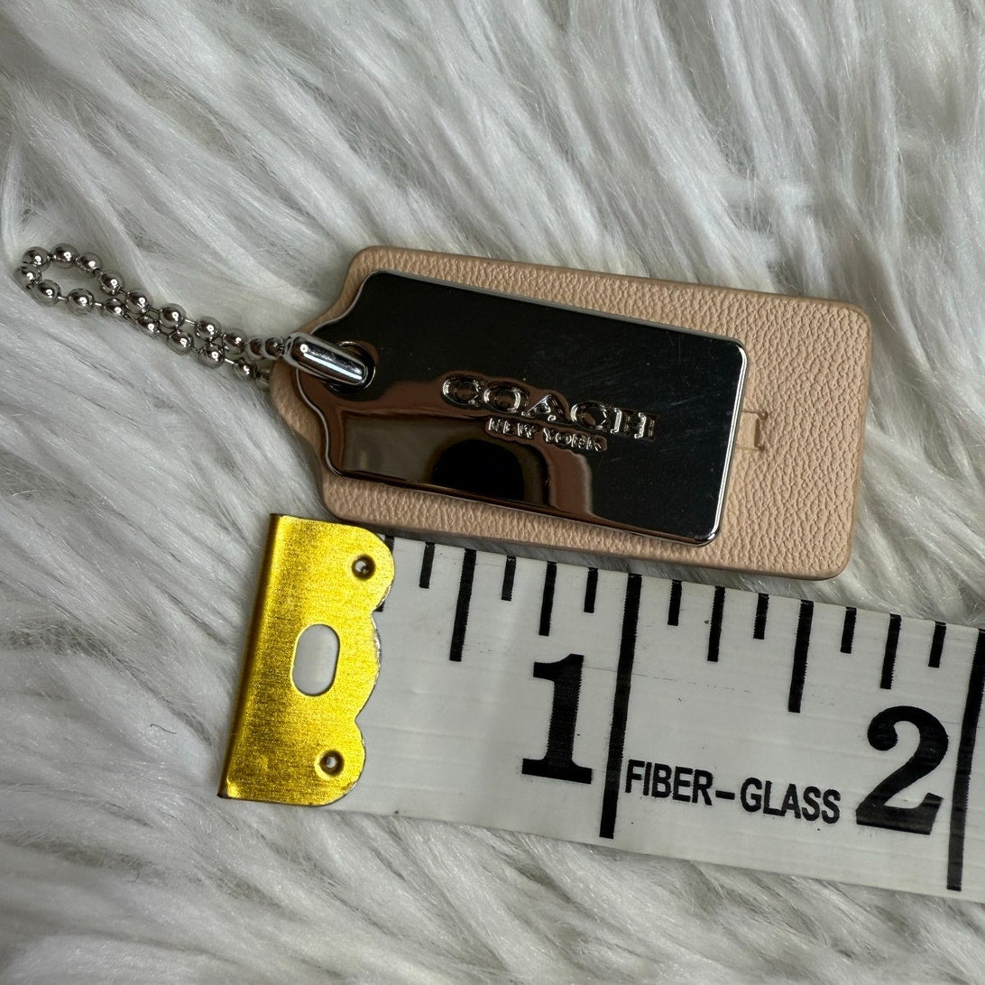 COACH Replacement Hang Tag Key Fob Bag Charm