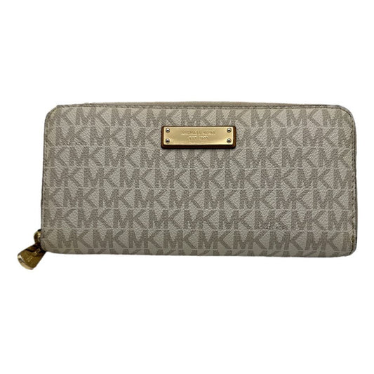 MICHAEL KORS Signature Jet Set Zip Around Wallet