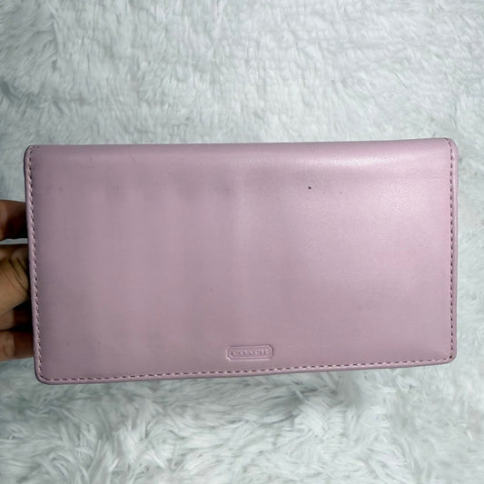 COACH y2k Lilac Checkbook