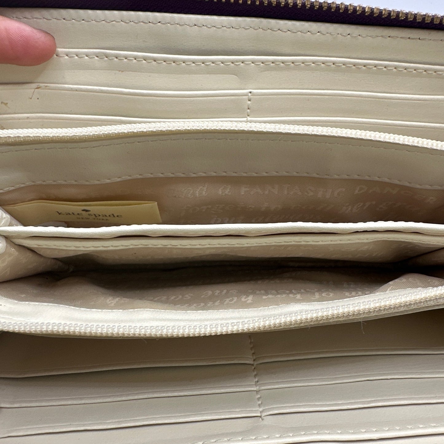 KATE SPADE New York Carmine Street Bazookapik Zip Around Wallet