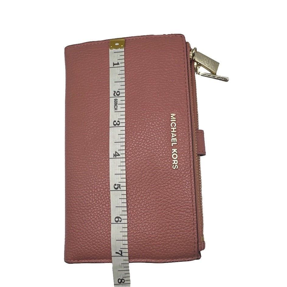 MICHAEL KORS Pink Wallet w/ Phone Holder