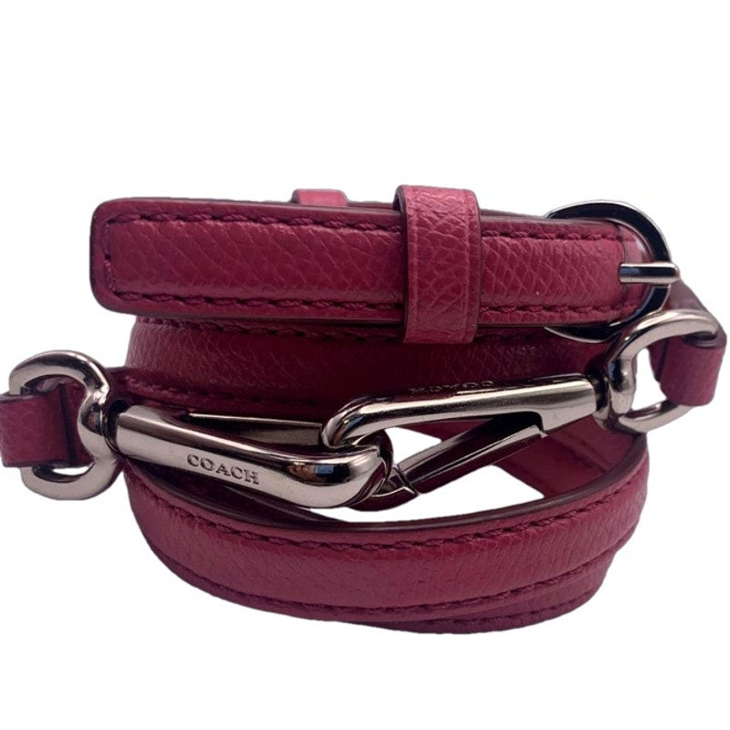 COACH Pink Silver Replacement Strap