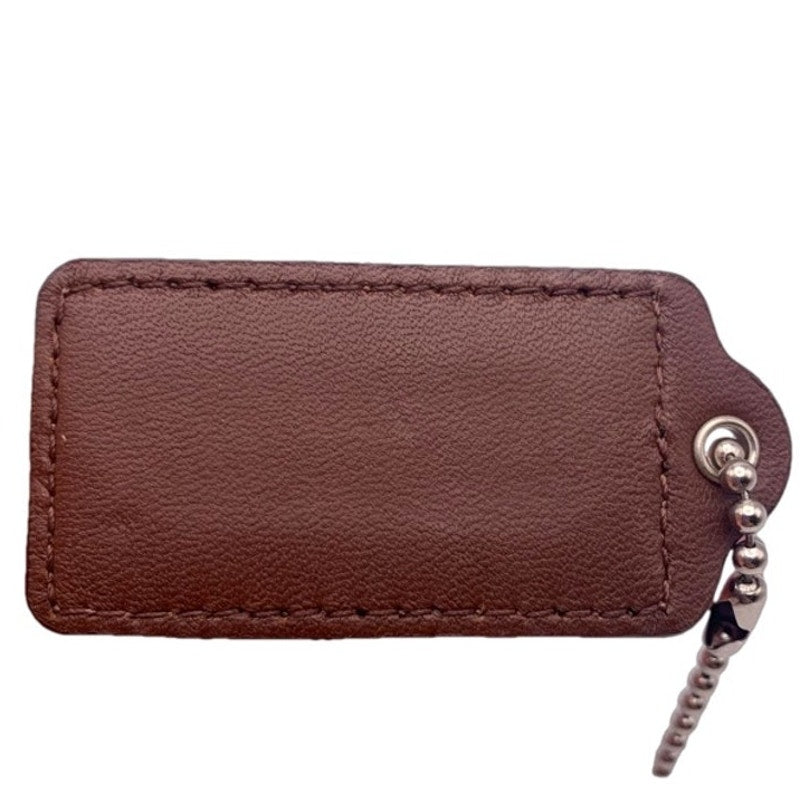 2" COACH Fob Bag Charm Hang tag Hangtag