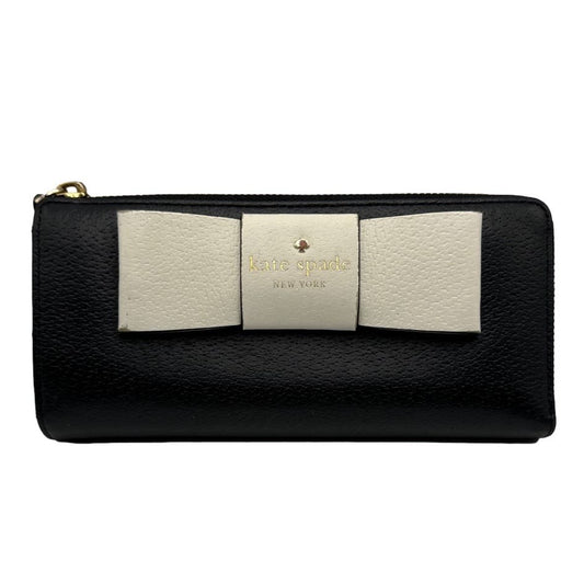 KATE SPADE New York Matthews Street Nisha Black Bow Wallet