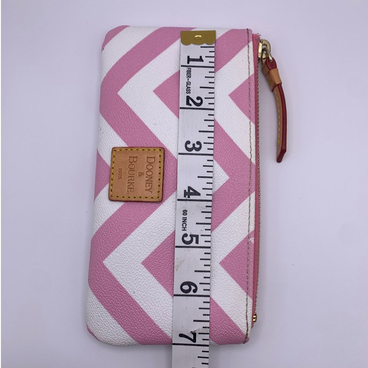DOONEY & BOURKE Pink White Pouch Make Up / Cosmetic Case