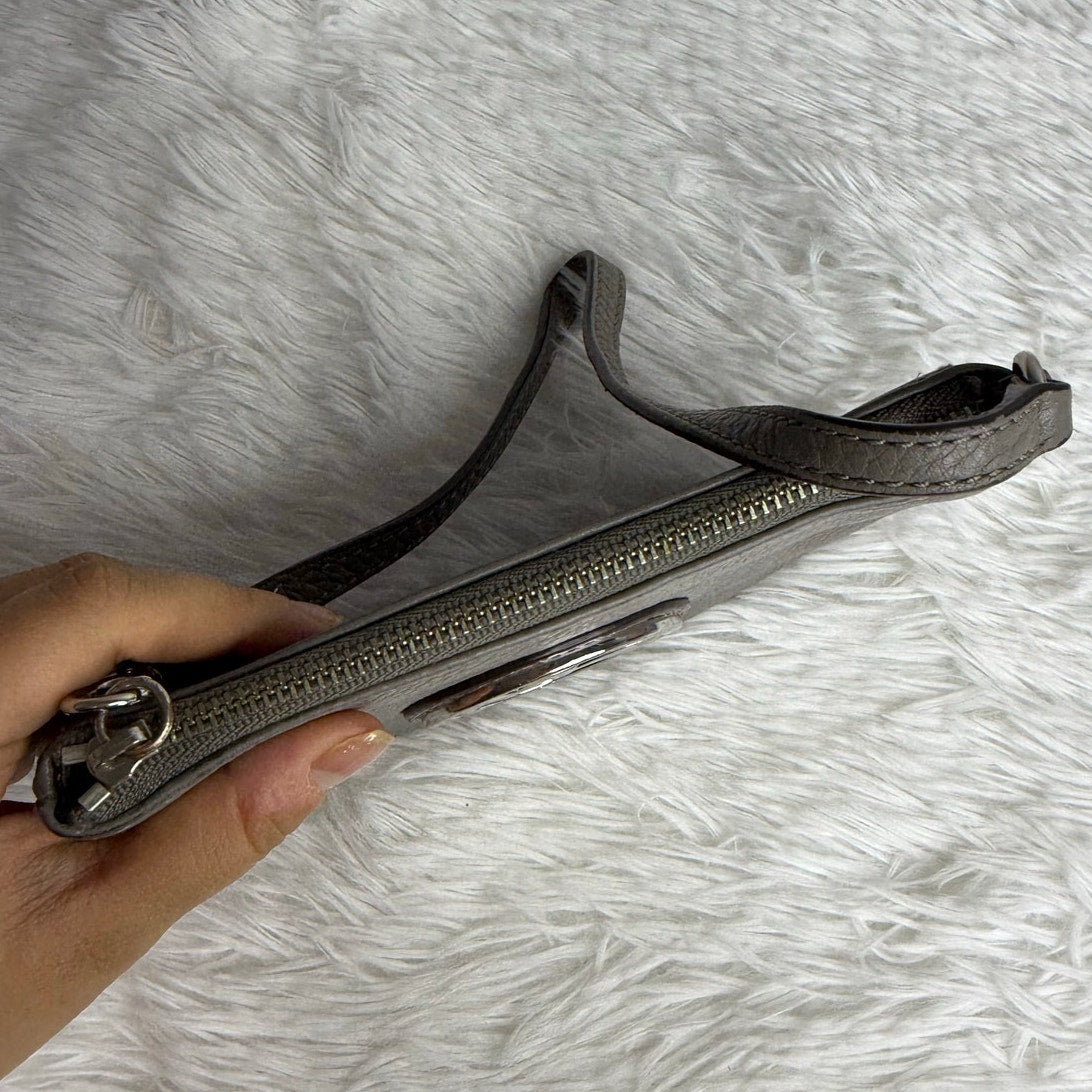 SALE Michael Kors Gray Wristlet