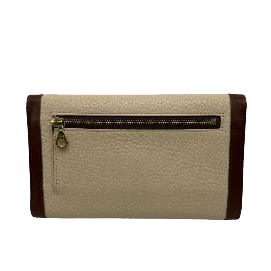 Vintage DOONEY & BOURKE Brown and Cream Wallet