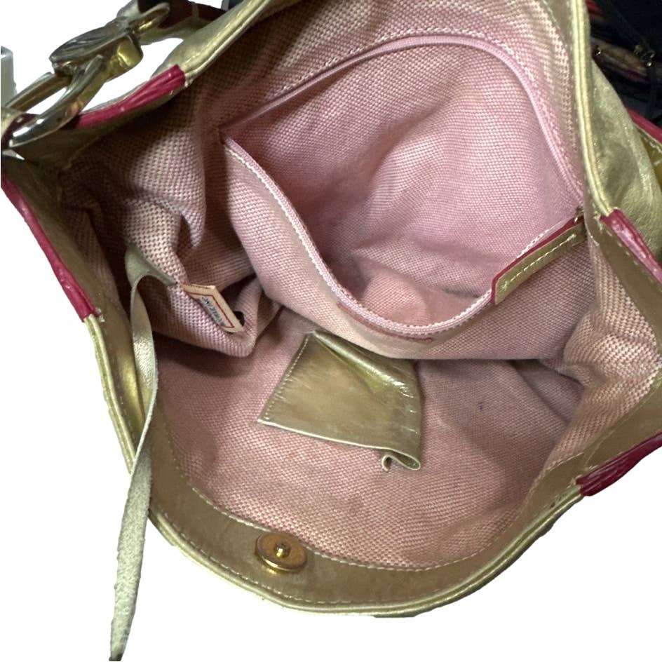 DOONEY & BOURKE Metallic Gold Hobo Shoulder bag