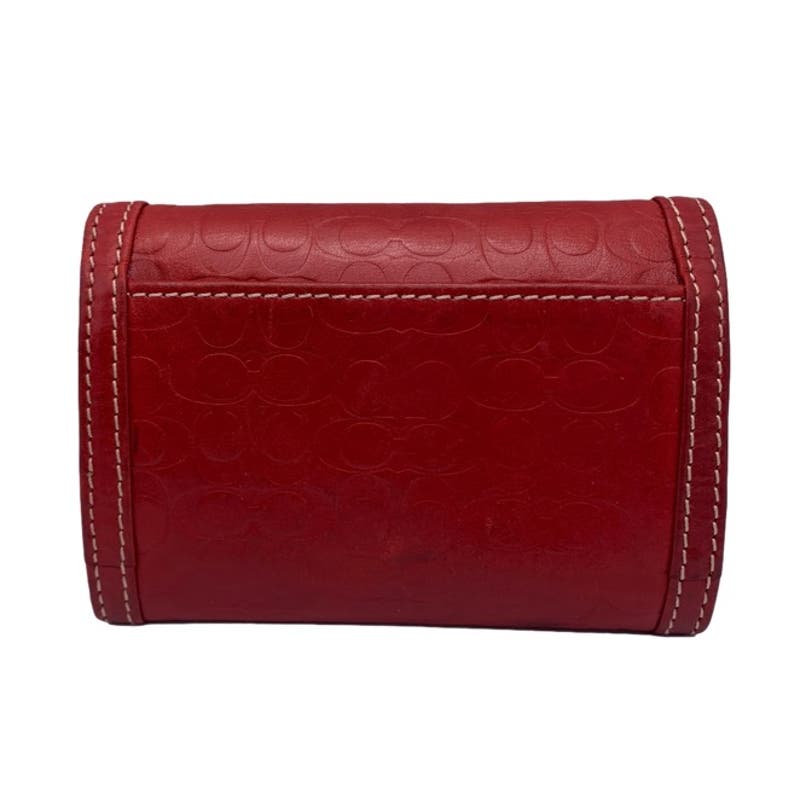 Vintage COACH Red Cardholder