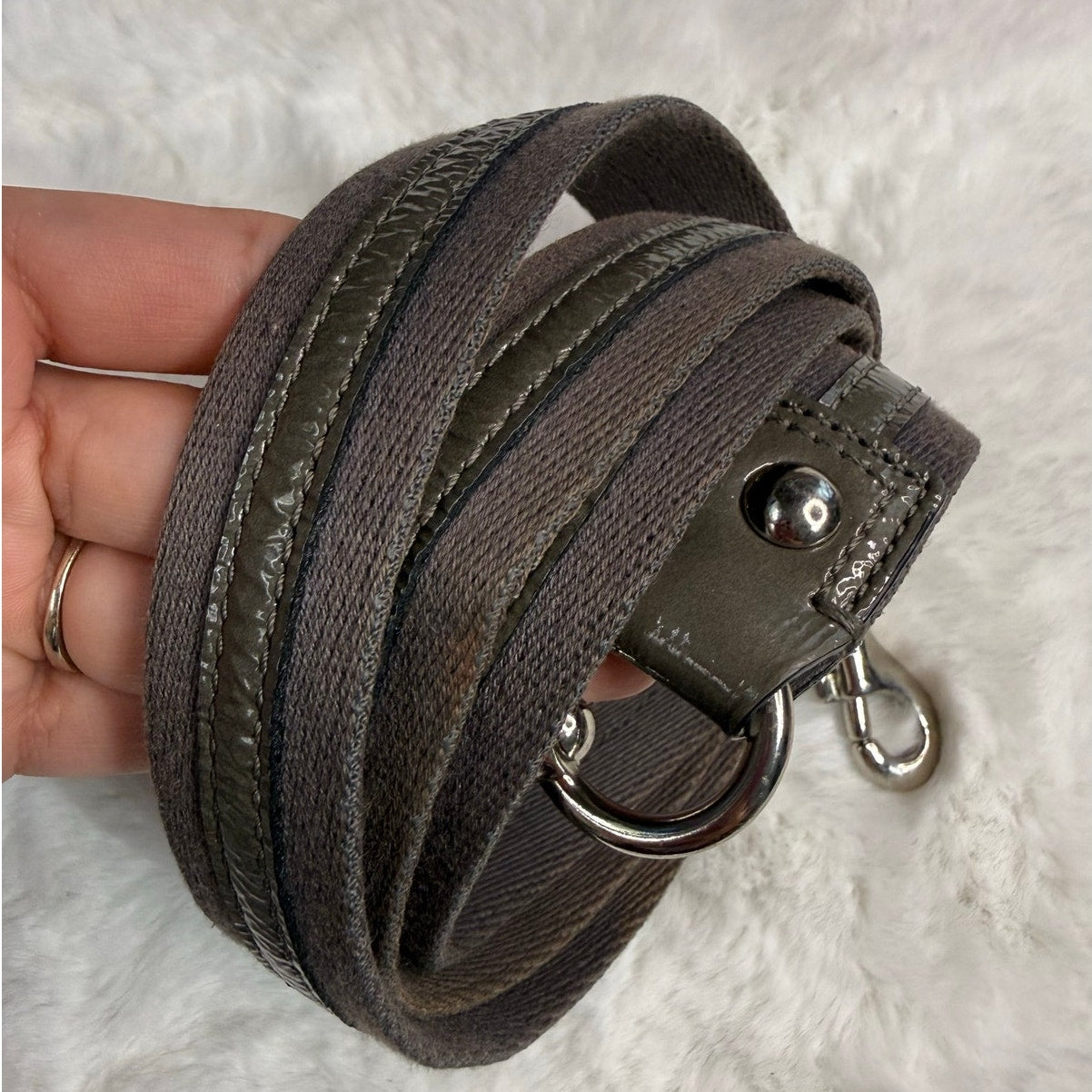Coach Poppy Gray Replacement Strap