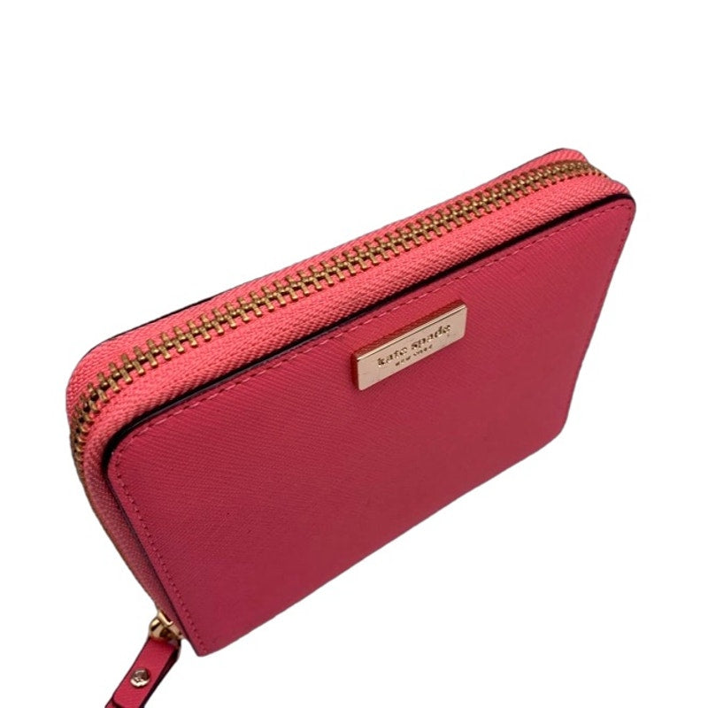 Kate Spade New York Pink Med Zip Around Wallet