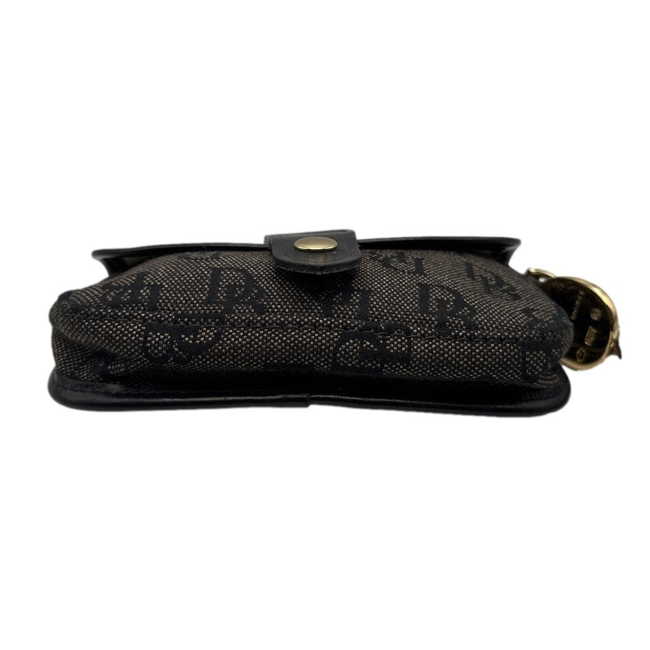 DOONEY & BOURKE Black Signature Canvas Wristlet