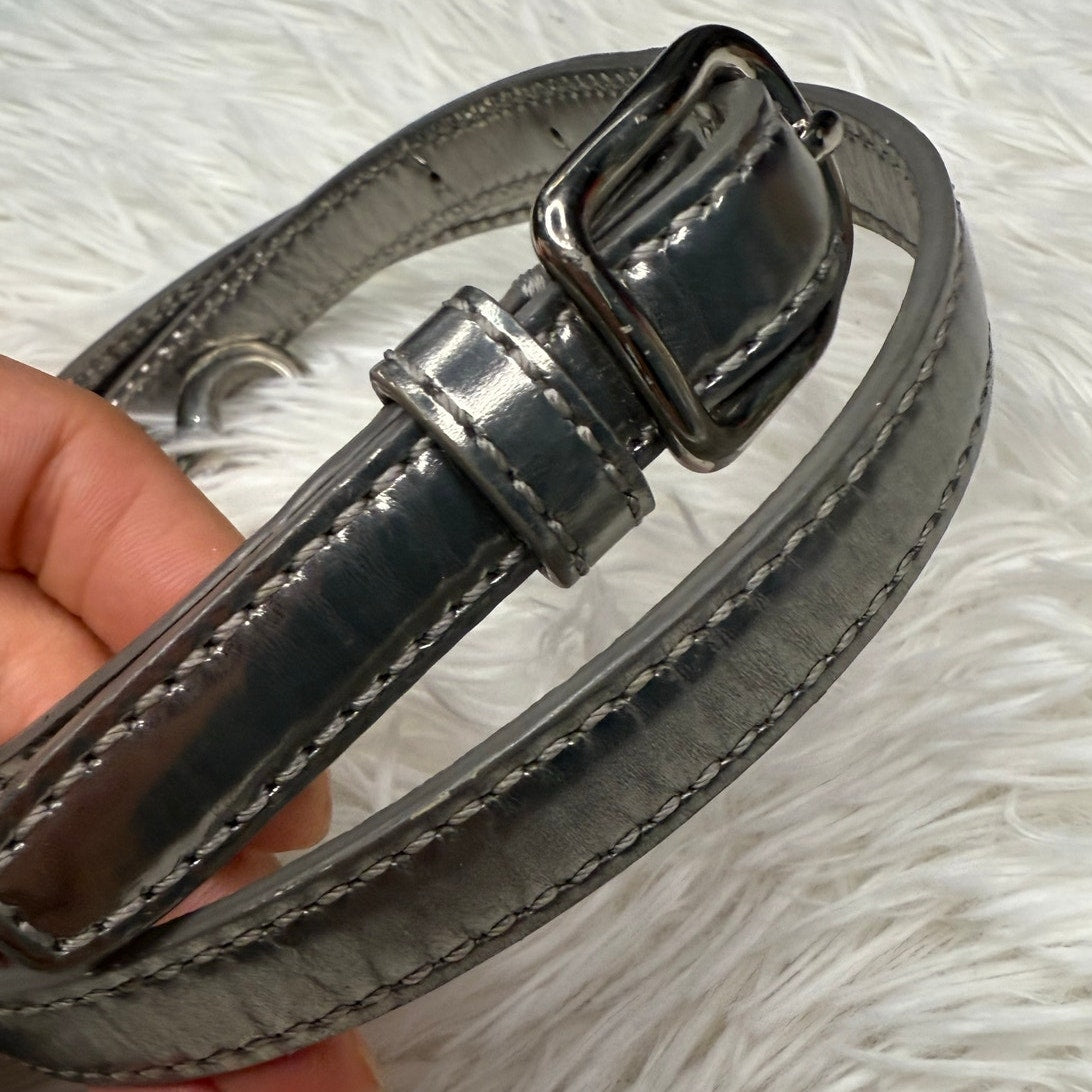 Patent Leather Silver Replacement Strap