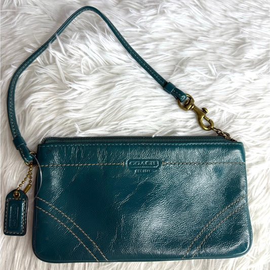 COACH y2k Patent Leather Wristlet