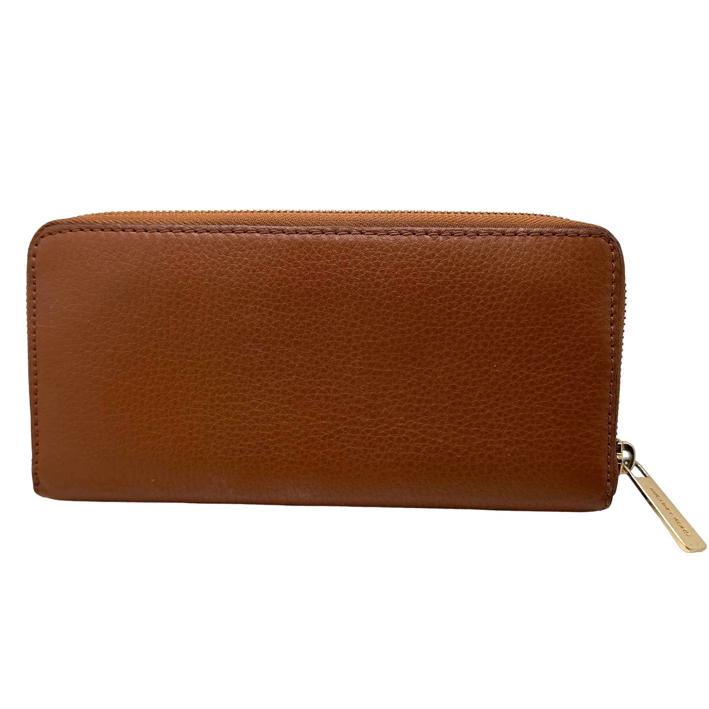 MICHAEL KORS Brown Zip Around Wallet