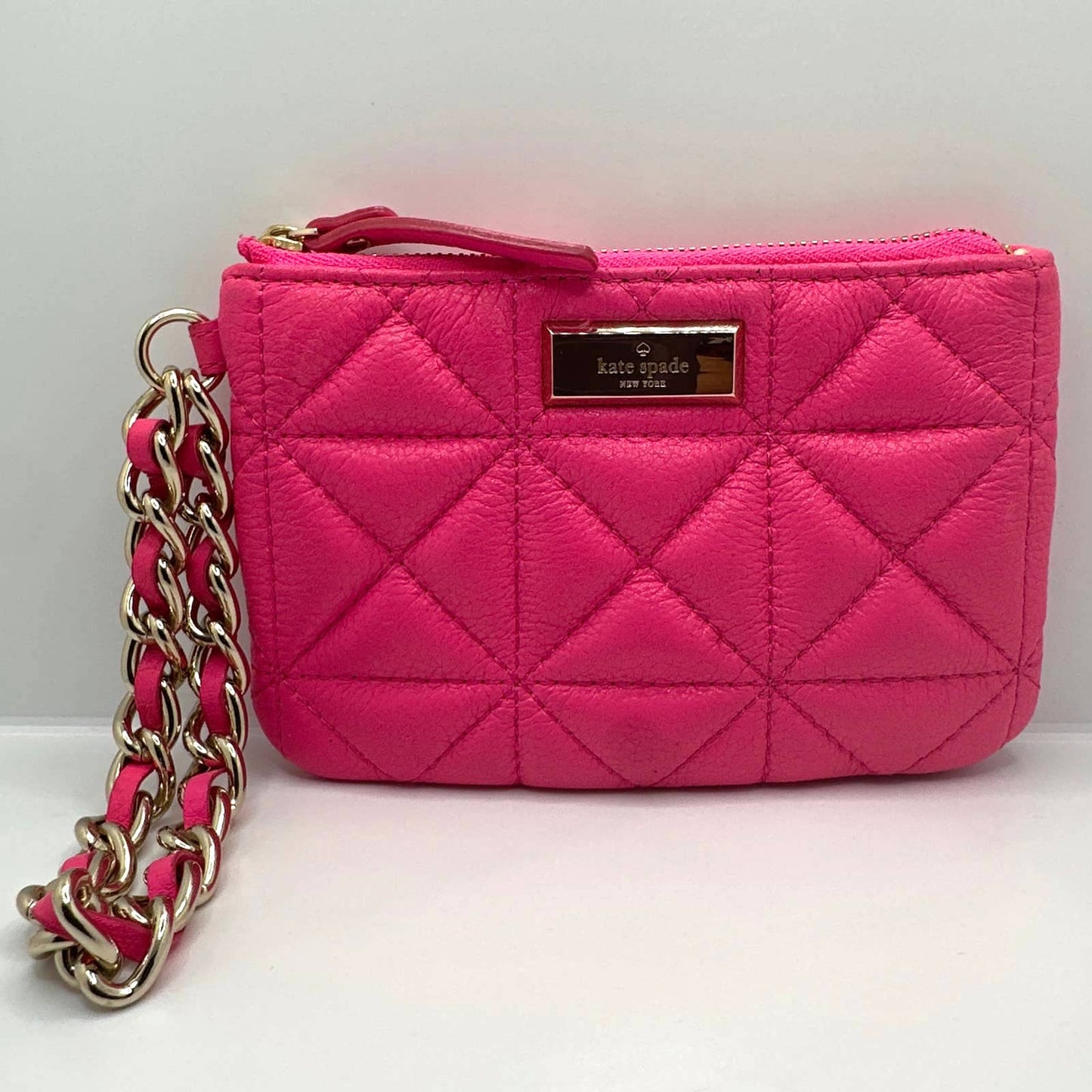 KATE SPADE New York PINK Quilted Wristlet