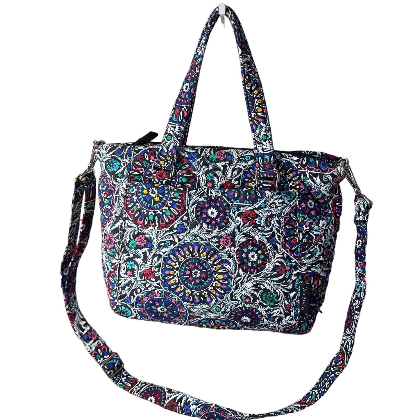 VERA BRADLEY Recycled Cotton Multi-strap Shoulder Stained Glass Medallion