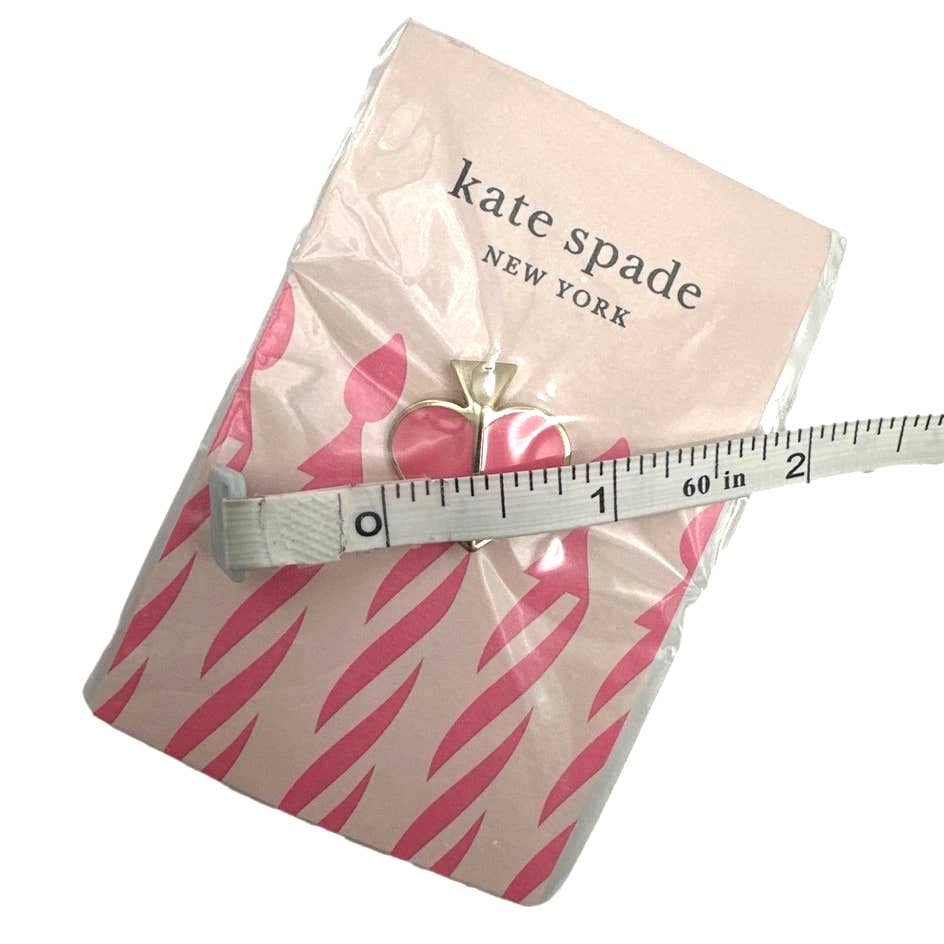 Kate Spade Pink Heart Birthday Pin NWT