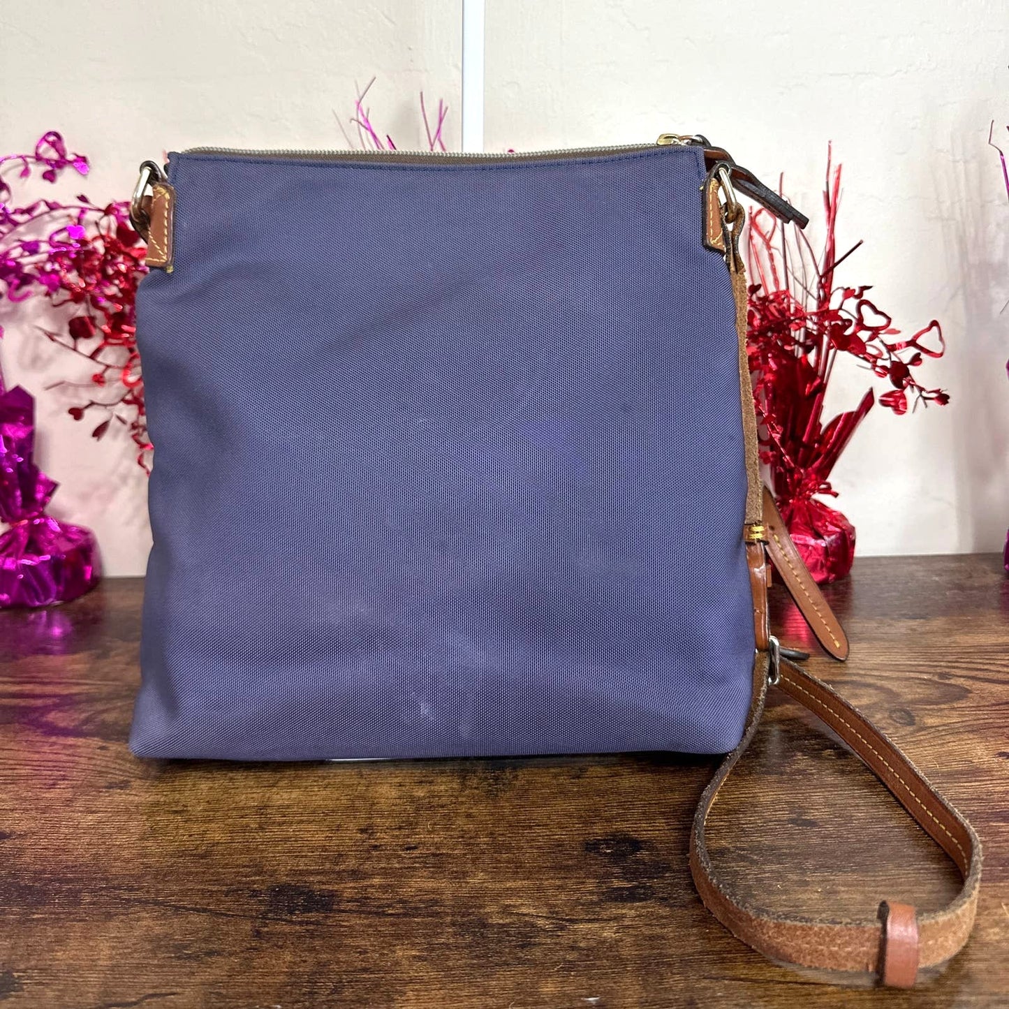 DOONEY & BOURKE Blue Nylon/Fabric Crossbody