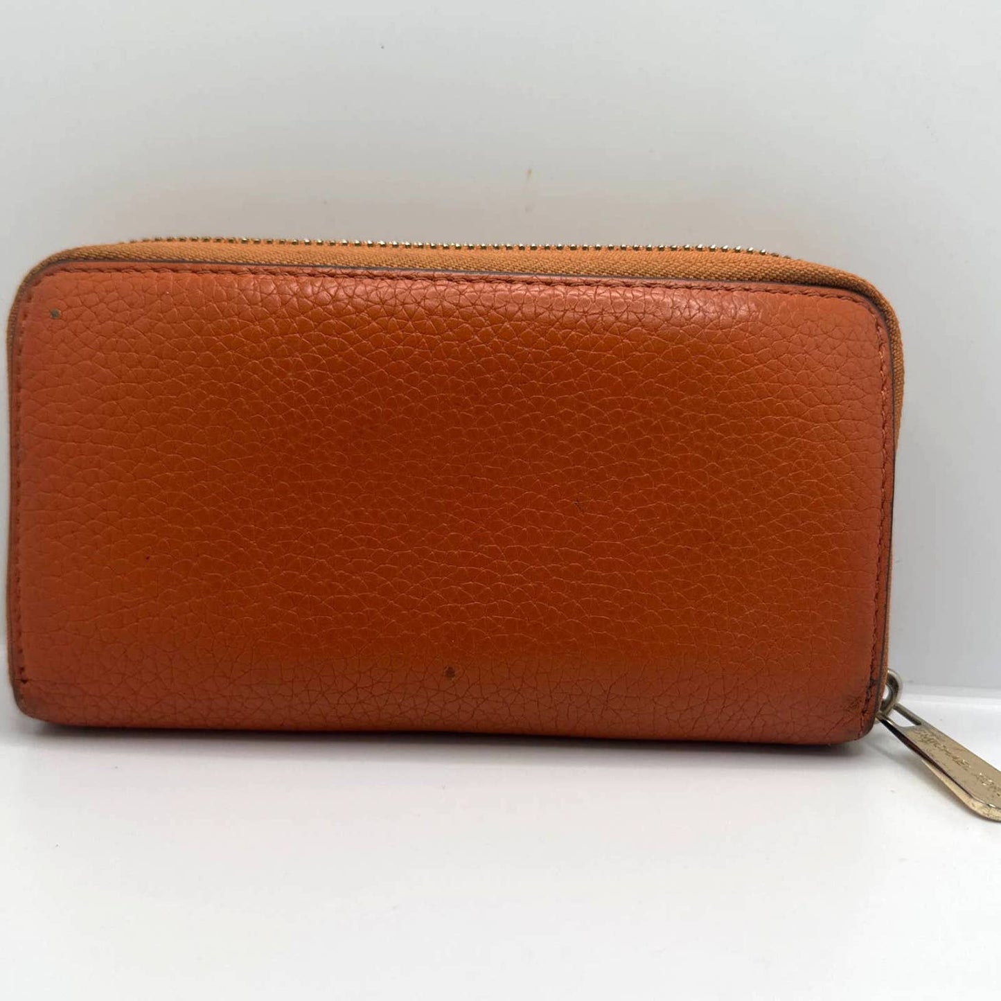 MICHAEL KORS est 1981 Orange Zip Around Wallet