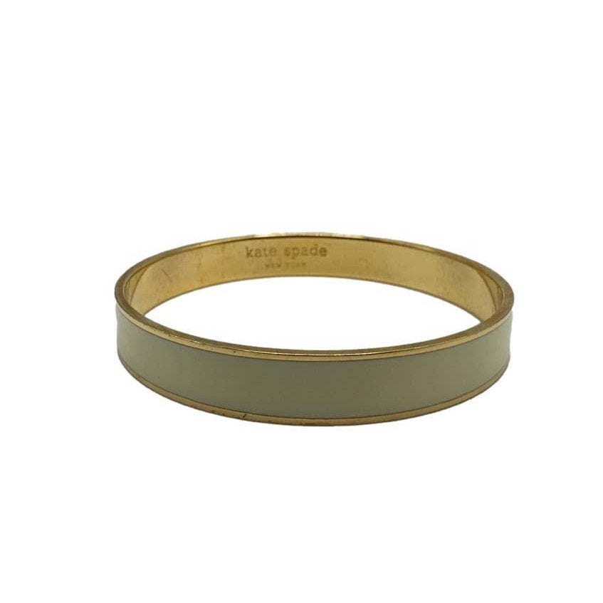 KATE SPADE New York Cream Enamel Bangle Bracelet