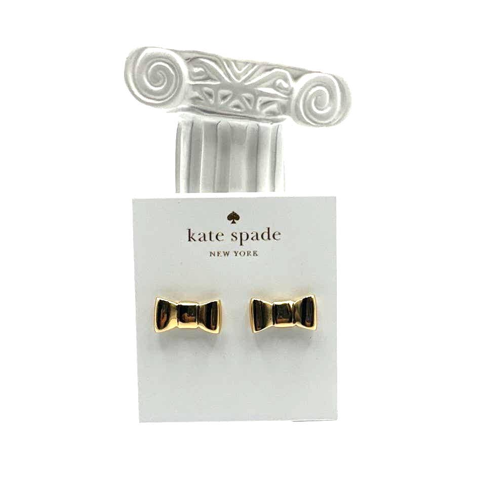 KATE SPADE New York Green Take a Box Earrings