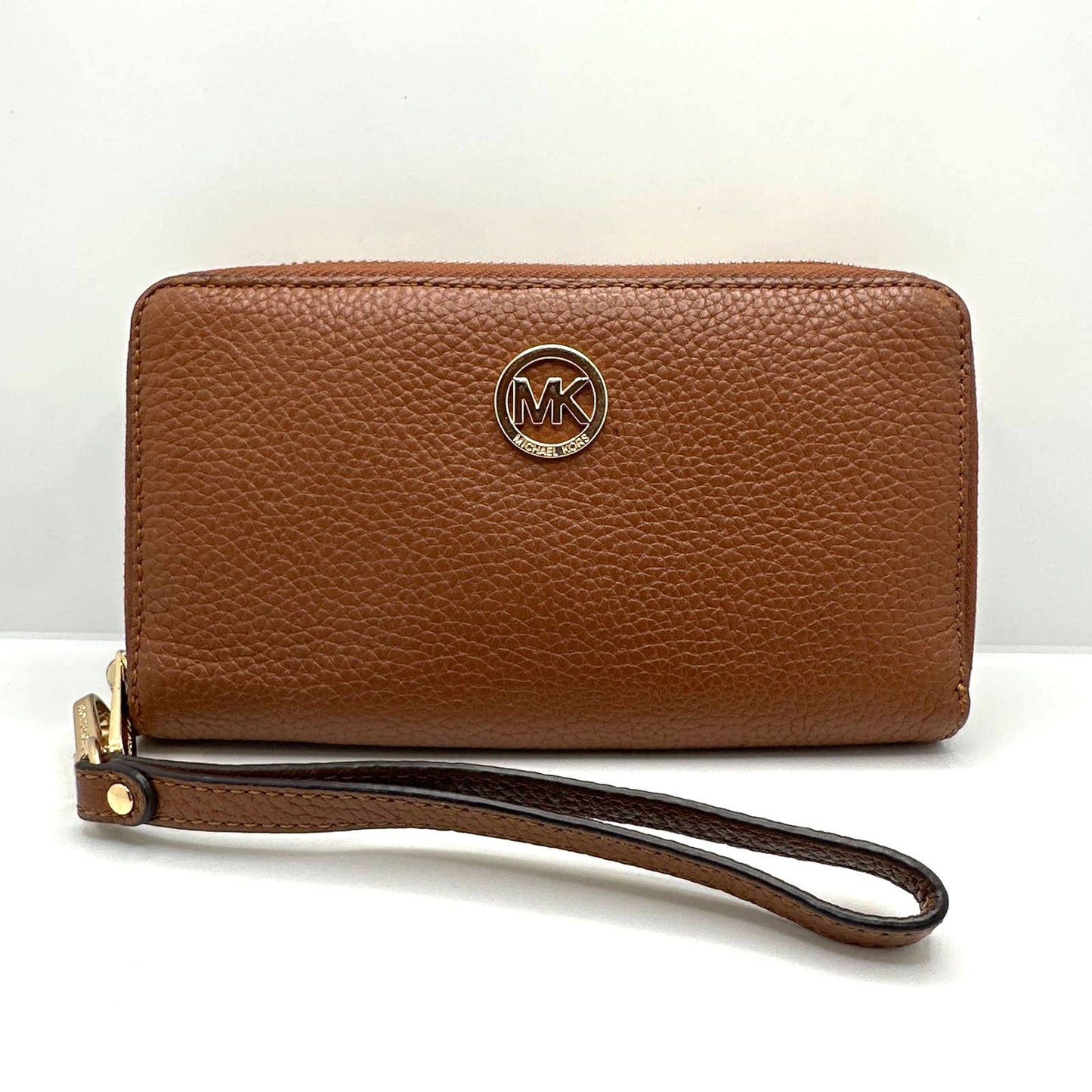 MICHAEL KORS Brown Wallet with Phone Holder