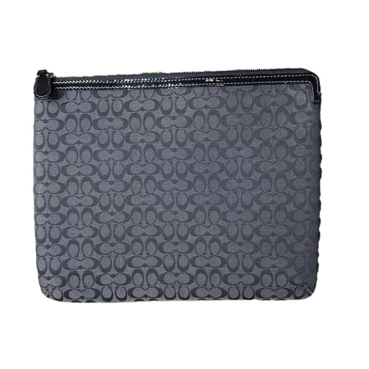 COACH Signature Black Canvas Tablet / ipad Case