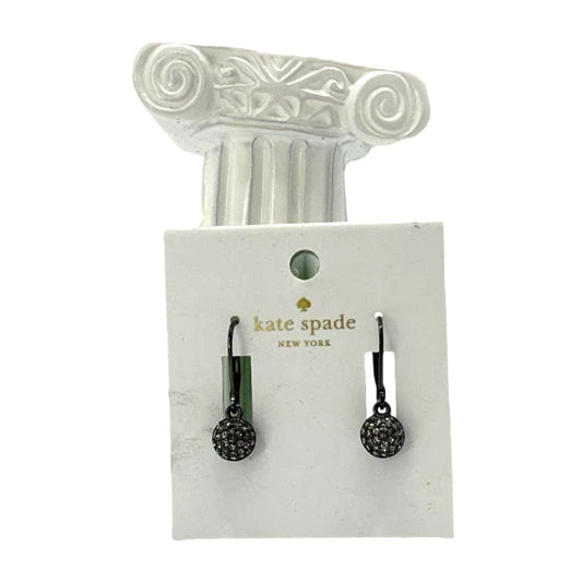 KATE SPADE New York RING IT UP Levelback Earrings Swarovski Crystals