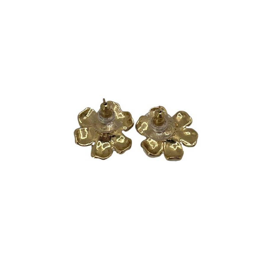 KATE SPADE New York Rhinestone Flower Stud Post Earrings