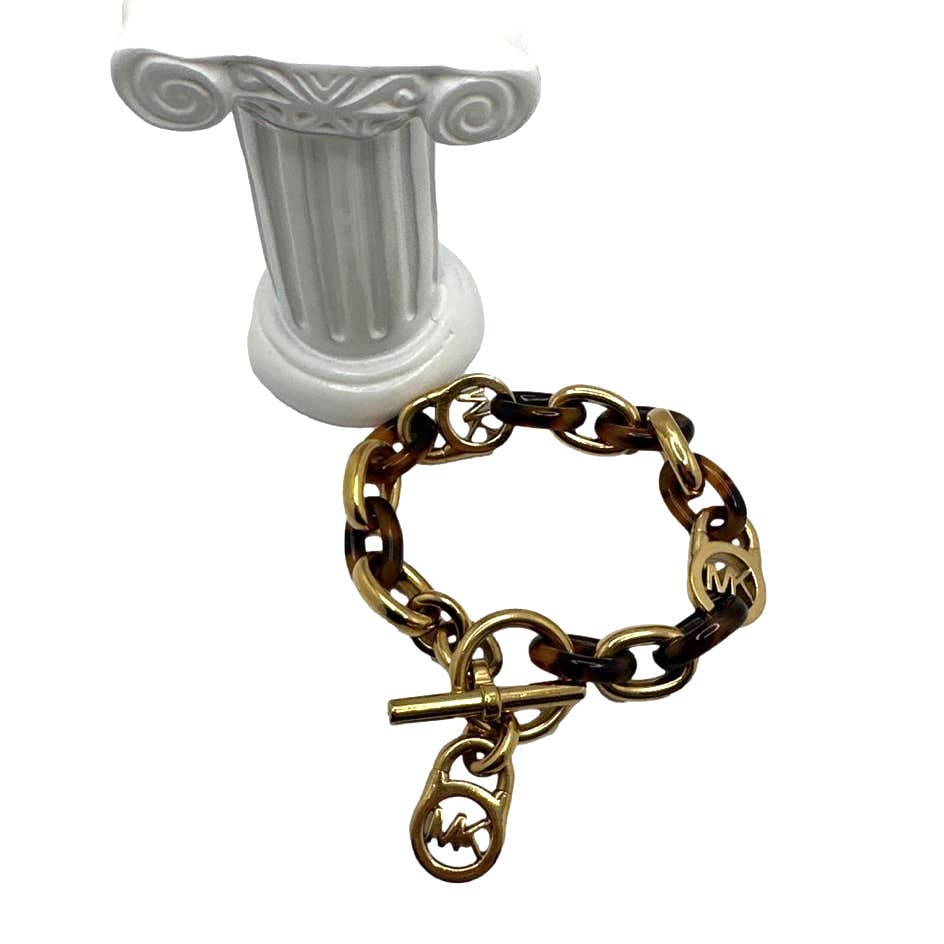 Michael Kors Heritage Tortoise Toggle Bracelet