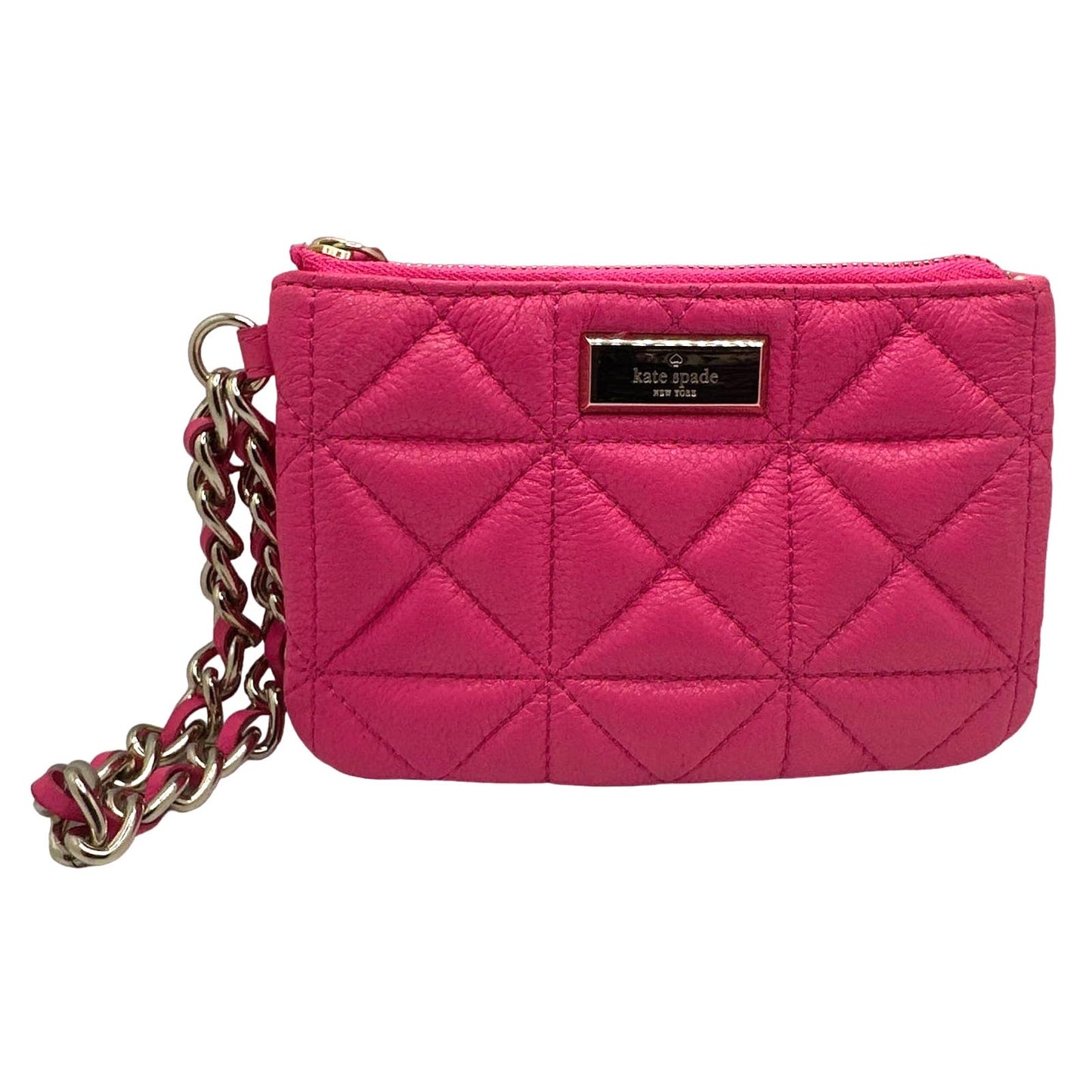 KATE SPADE New York PINK Quilted Wristlet