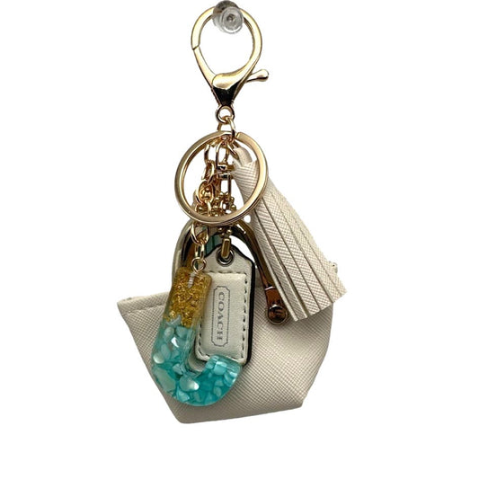 NEW Bag Charm including a small COACH Bag Tag