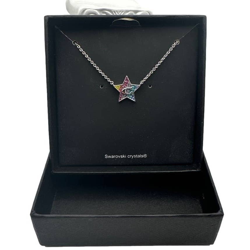 Coach Star Crystal Necklace