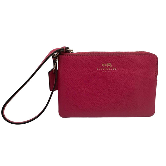 COACH Fuchsia Wristlet