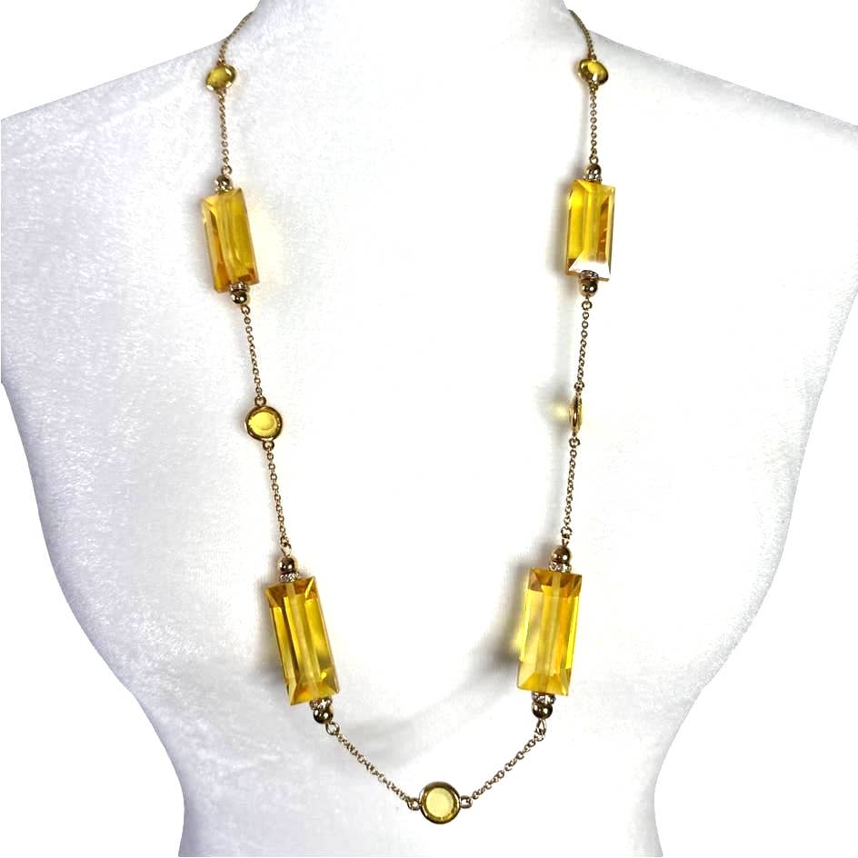 KATE SPADE New York Yellow Necklace