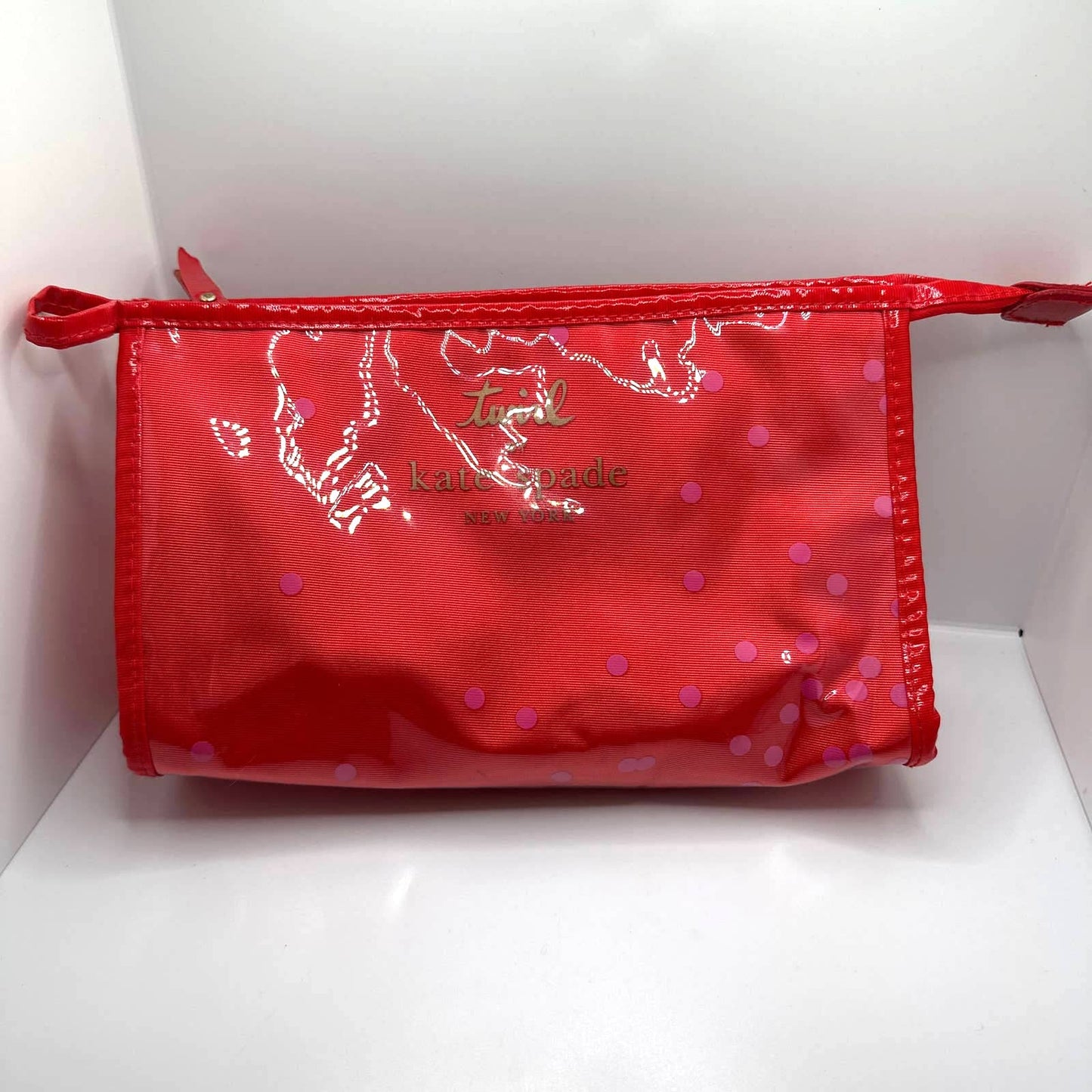 TWIRL by KATE SPADE New York Cosmetic Case / Perfume Make up Bag