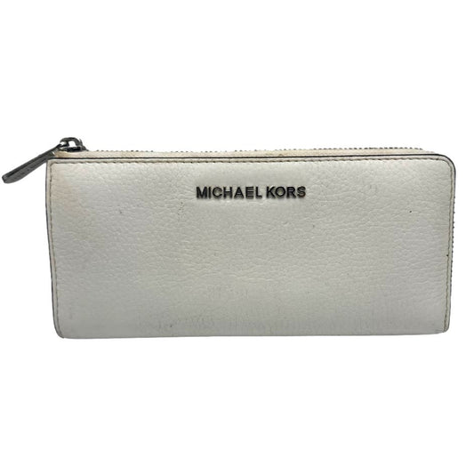 MICHAEL KORS Off White Wallet