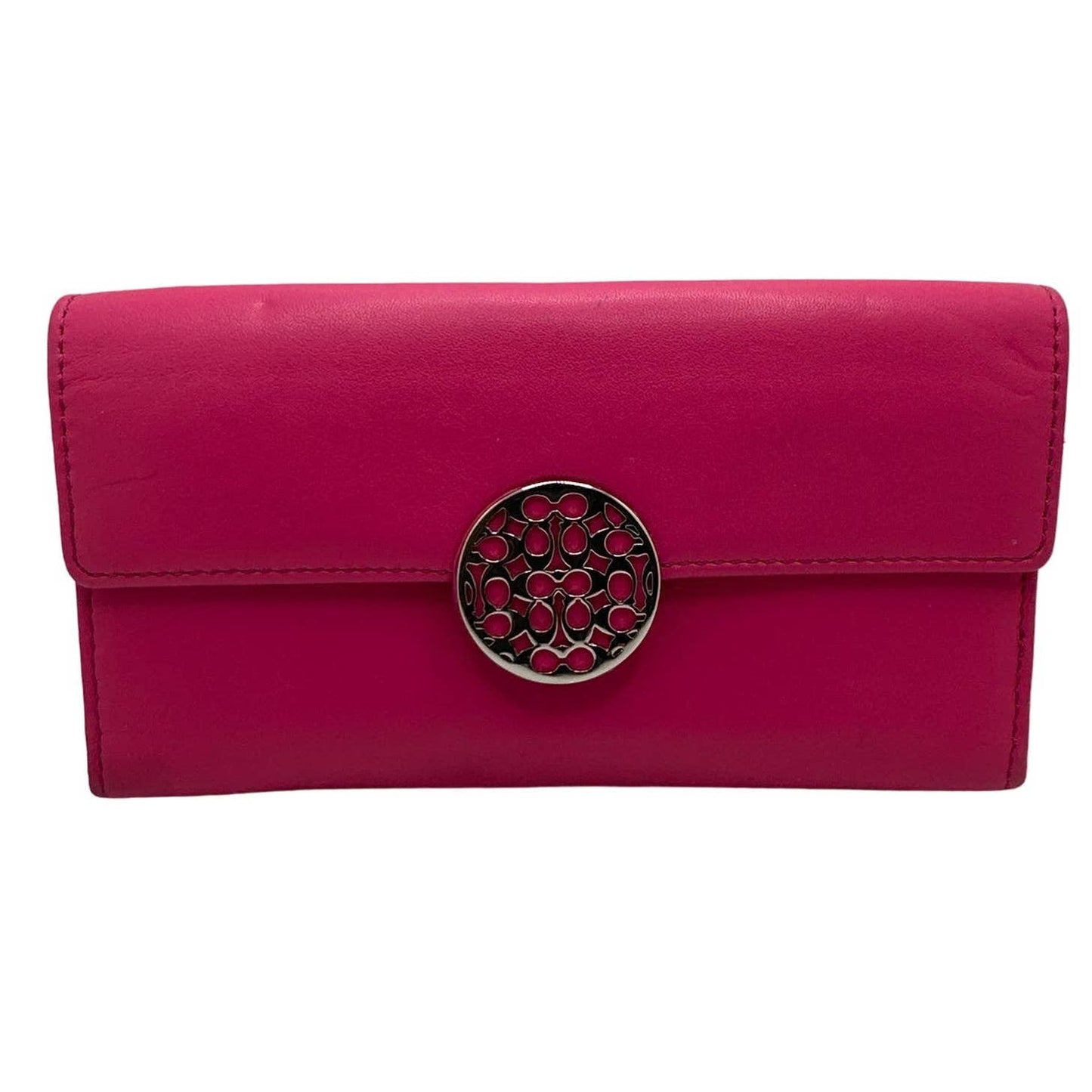 COACH Alexandra Slim Envelope Pink Wallet