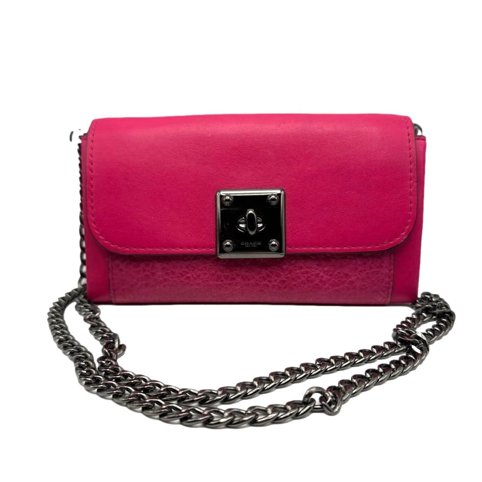 COACH Mix Leather Drifter Wallet / Clutch / Crossbody