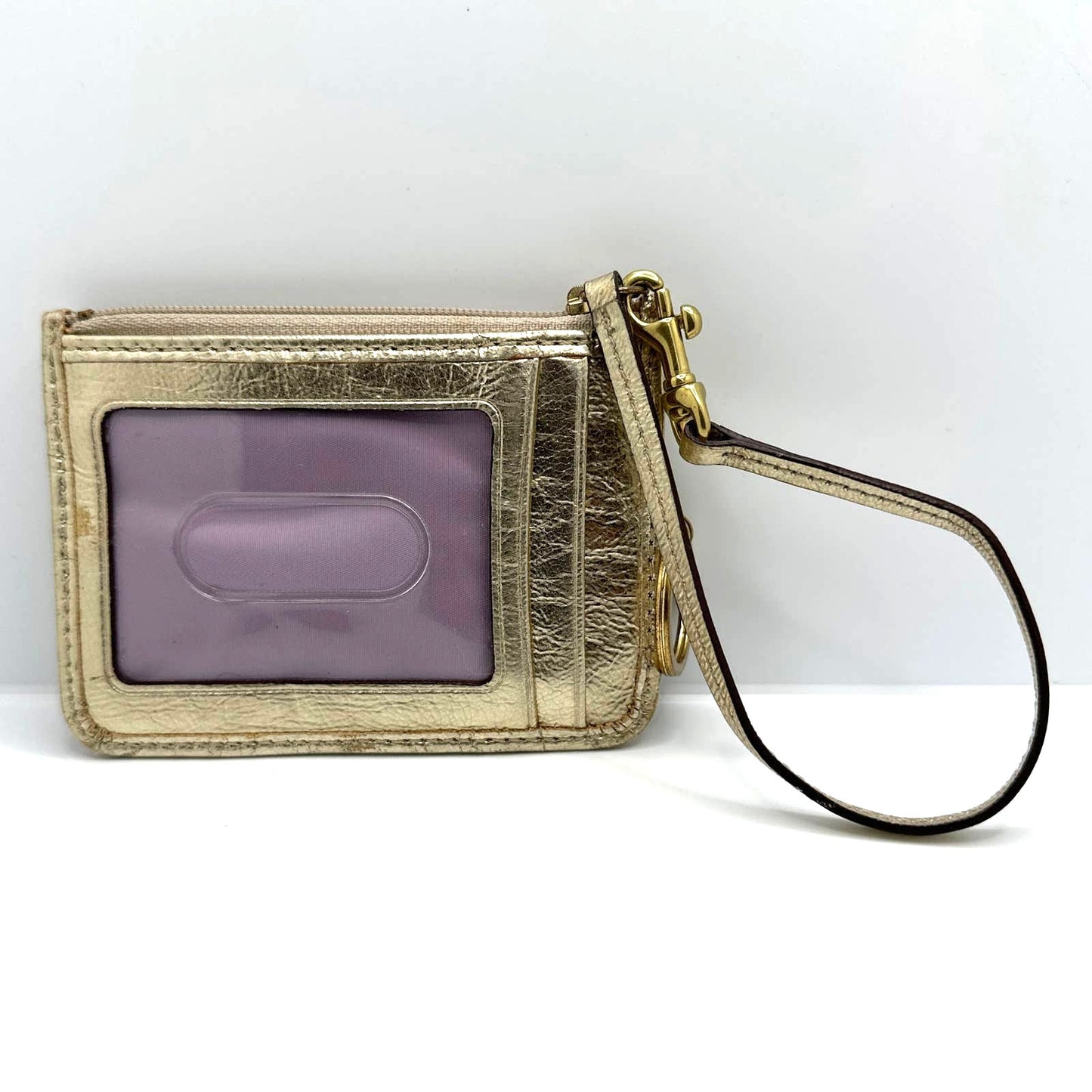 COACH Signature Canvas Coin purse / ID holder / Cardholder