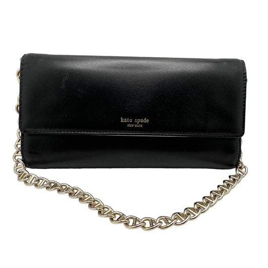 KATE SPADE New York Black with Chain Small Purse / Wristlet